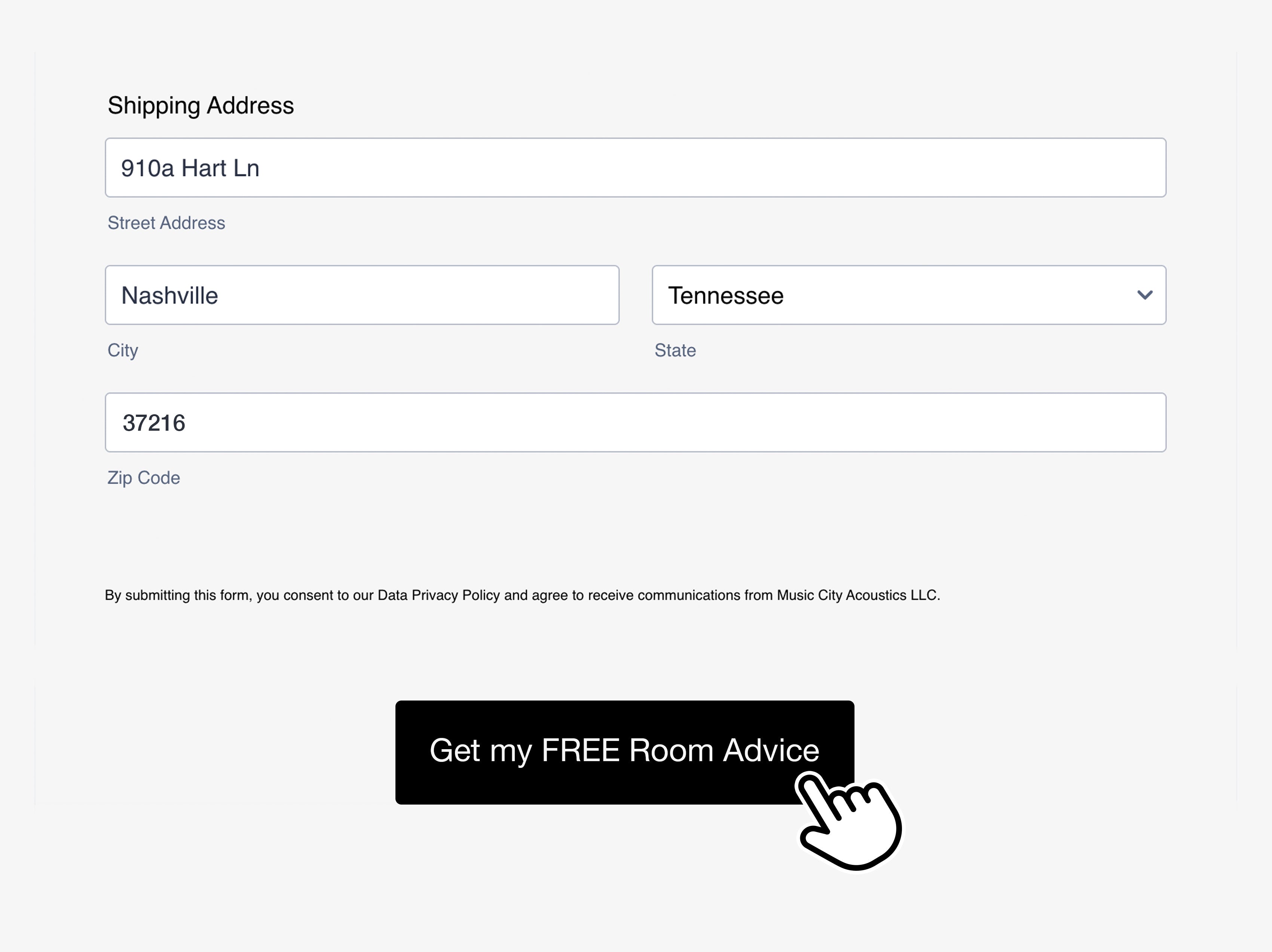 Step 1: Fill Out The Form