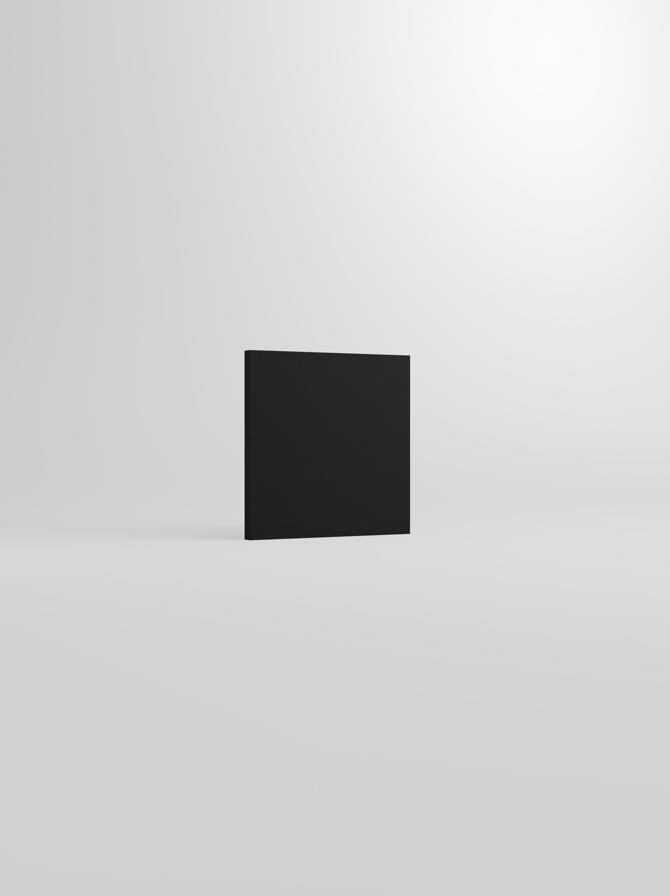 Low Profile Acoustic Panels jet-black / 2' x 2'