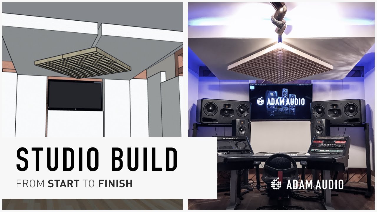 Studio Control Room Build from Start to Finish