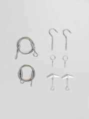 Suspended Wall Panel Hardware Kit