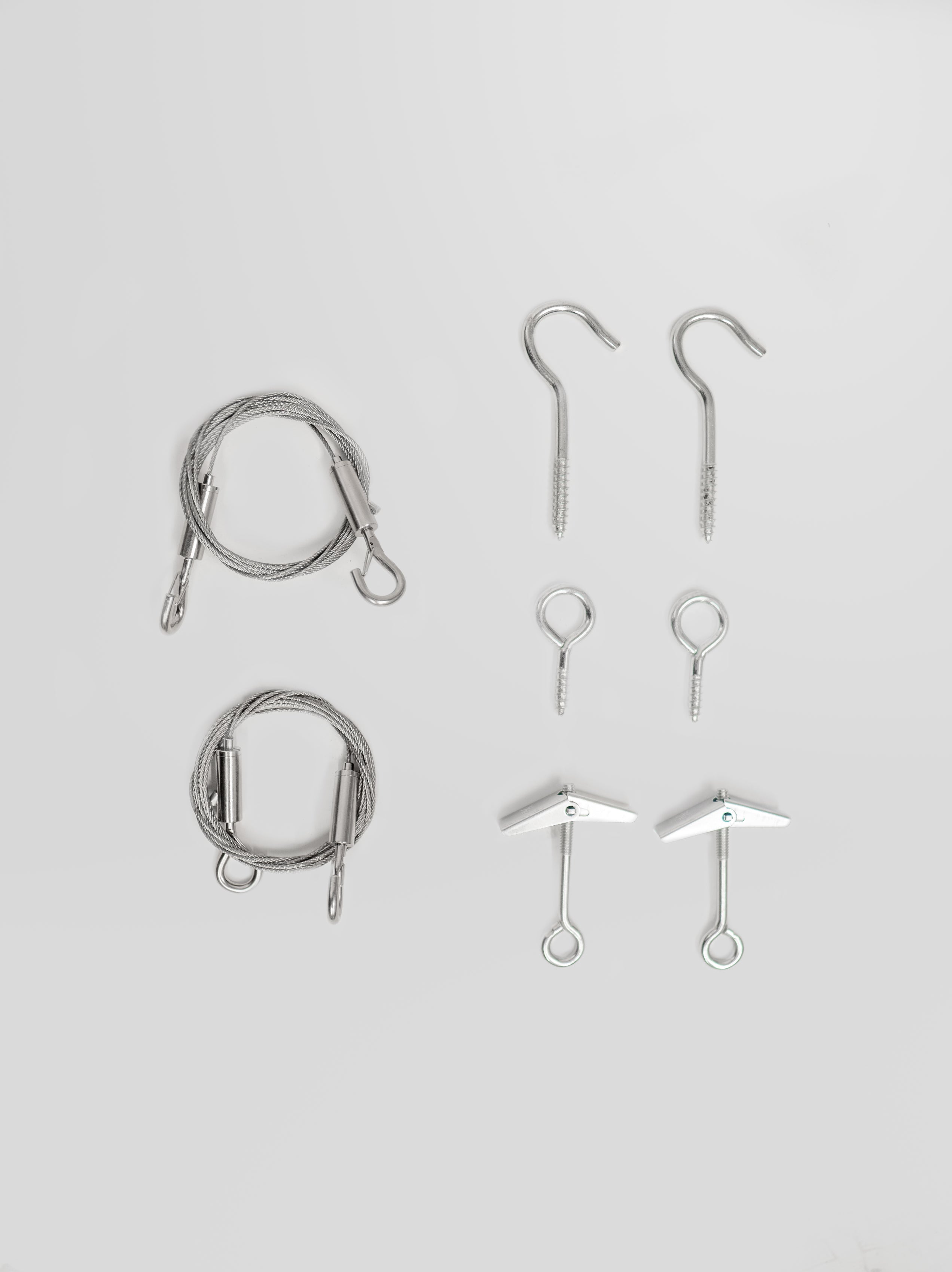 Suspended Wall Panel Hardware Kit